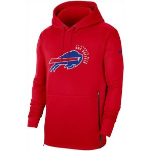 Men's Nike Red Buffalo Bills Performance Pullover
